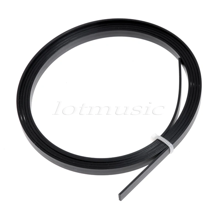 Черная привязь для гитары ABS 1 шт. 1650 мм x 10 2 мм|guitar binding|guitar abs bindingbinding guitar |