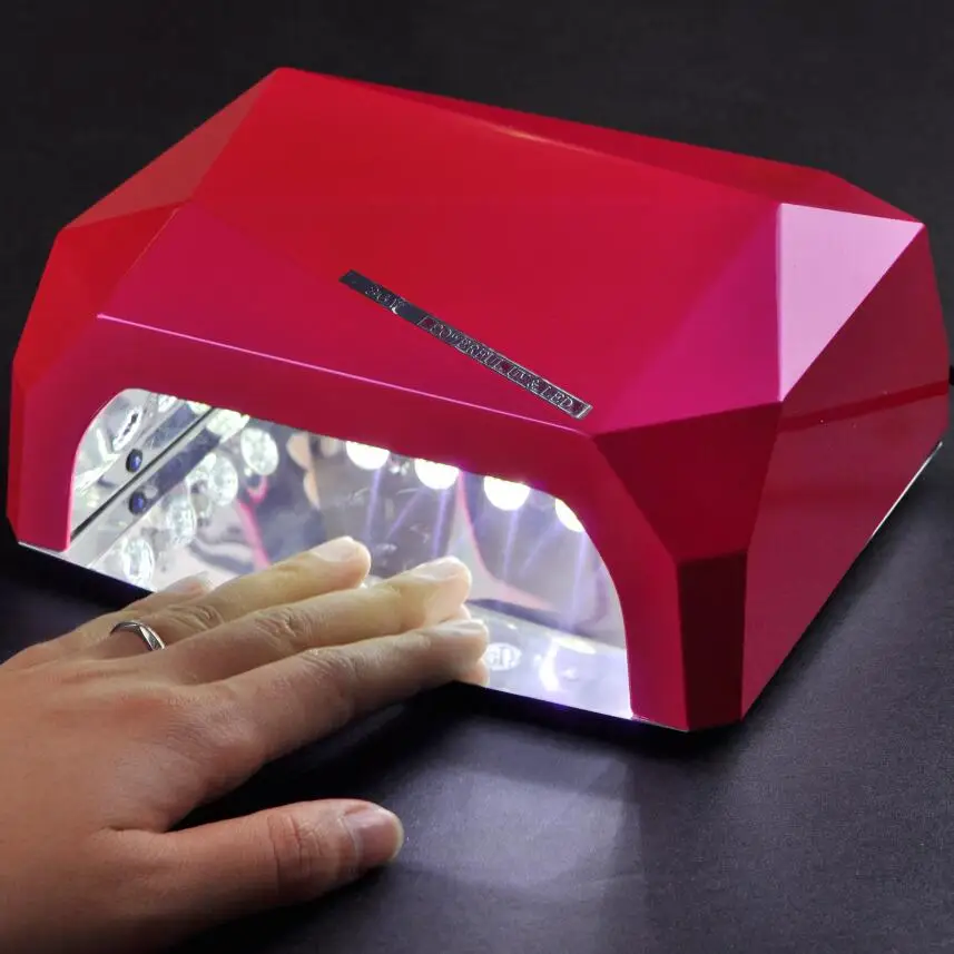 УФ-Сушилка для ногтей профессиональная 36 Вт с автоматическим датчиком и двойной