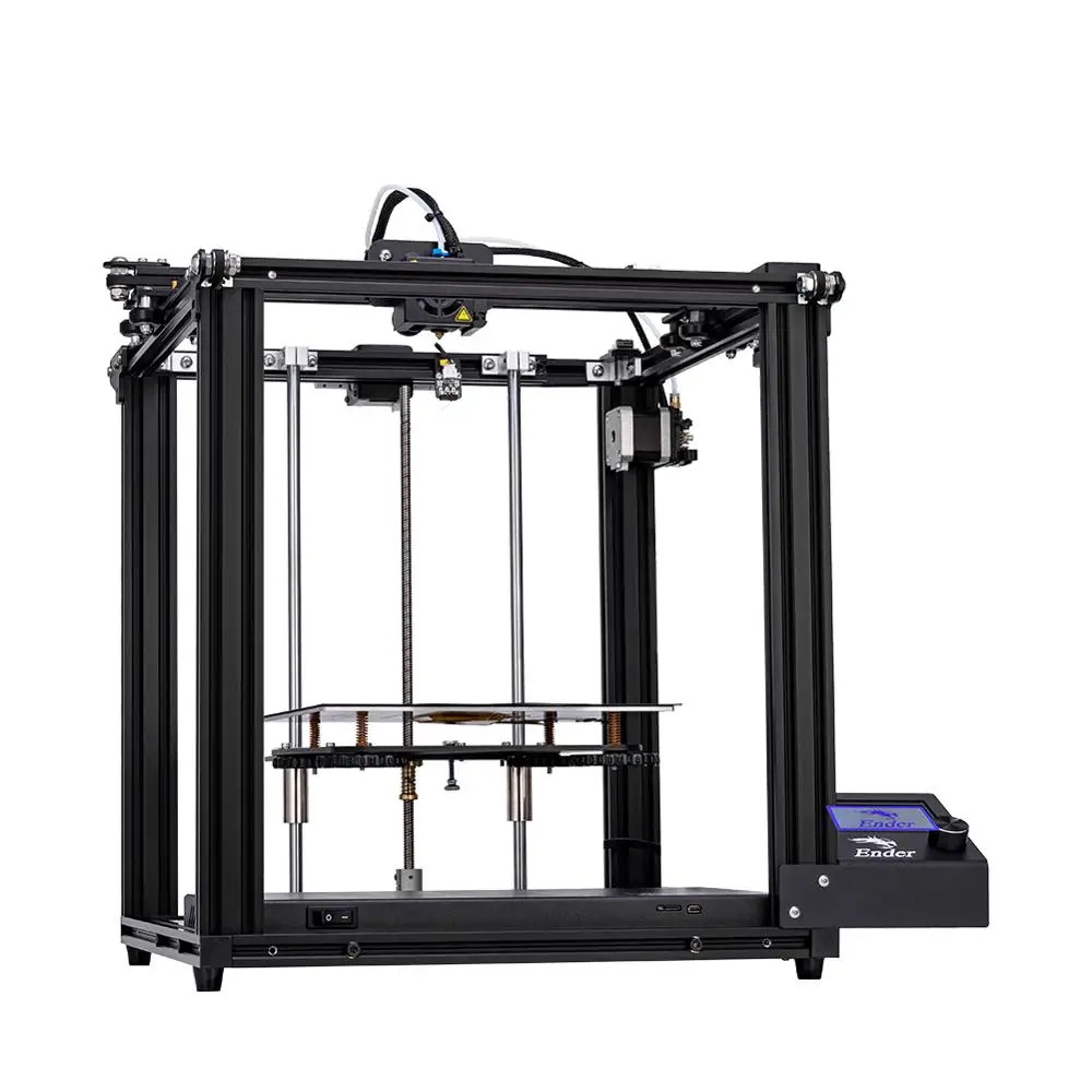 Новейший Ender-5 Creality 3d принтер Ender-5 принтер со стабильной мощностью закрытая структура с отключением питания печать 220*220*300