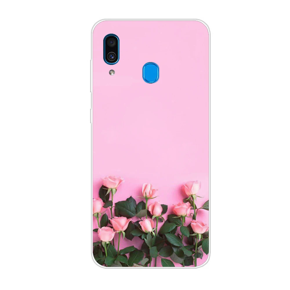 Чехол для samsung Galaxy A30 роскошный силиконовый блестящий чехол телефона задняя