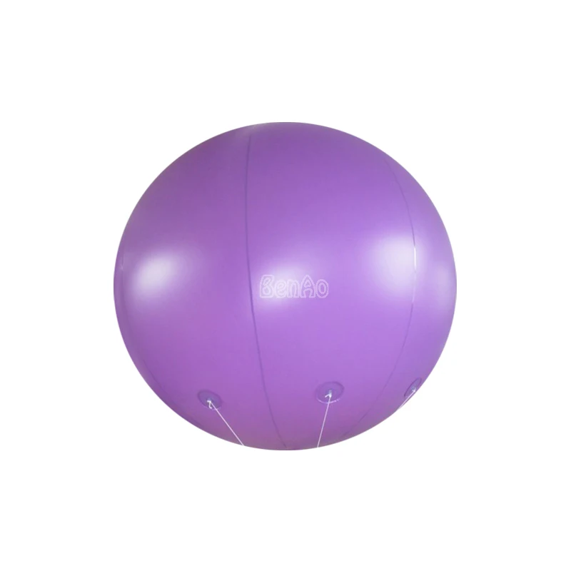 

AO058 BenAo hot sales portable giant purple inflatable helium balloons/lift balloon for promotion