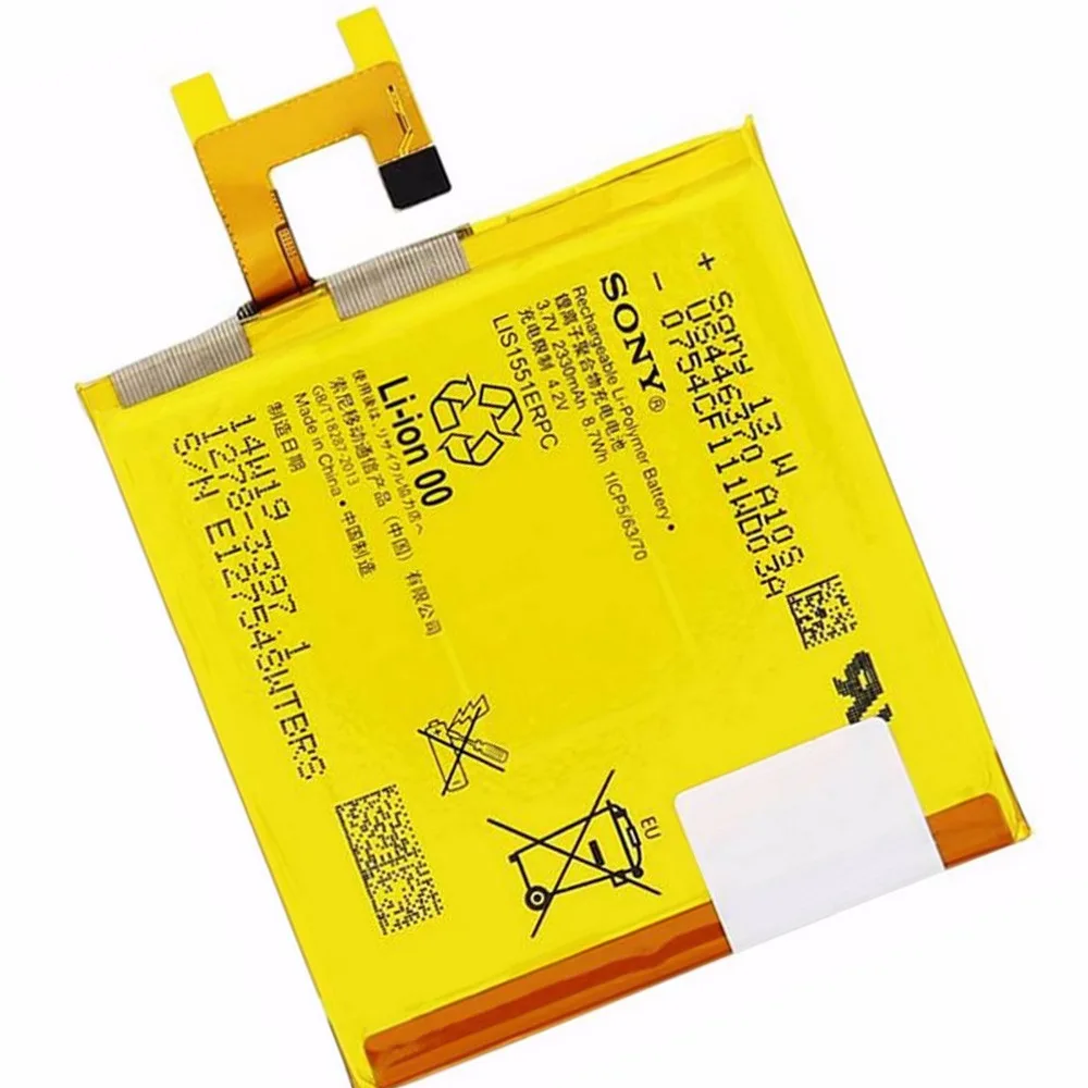 Оригинальный аккумулятор Sony для sony Xperia M2 E3 Aqua S50H D2303 D2302 D2306 2330 мАч|original battery|battery