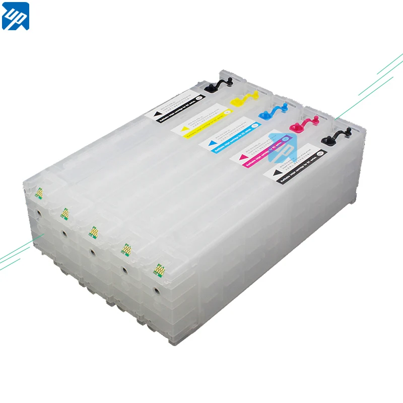 5 шт. картриджи для принтера Epson SureColor T3070 T5070 T7070 T3200 T5200 T7200 T3270 T5270 T7270 С одноразовым