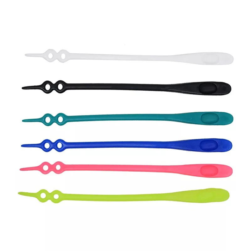 

14pcs/lot Elastic Silicone Shoelaces No Tie Shoelace Sneakers Athletic Running Sport Shoelaces Children Adult Shoes Lace Strings