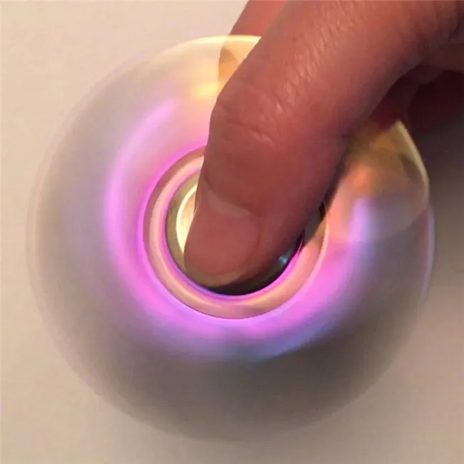Actionbabei новый креативный Радужный EDC Fidget Metal Tri Hand Spinner СДВГ аутизм фокус игрушка