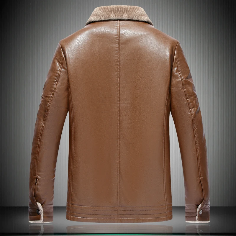 Мужская парка 8XL 7XL зимняя утолщенная Теплая мужская кожаная куртка на молнии 6XL 5XL пальто из искусственной кожи желтые мужские куртки 1808