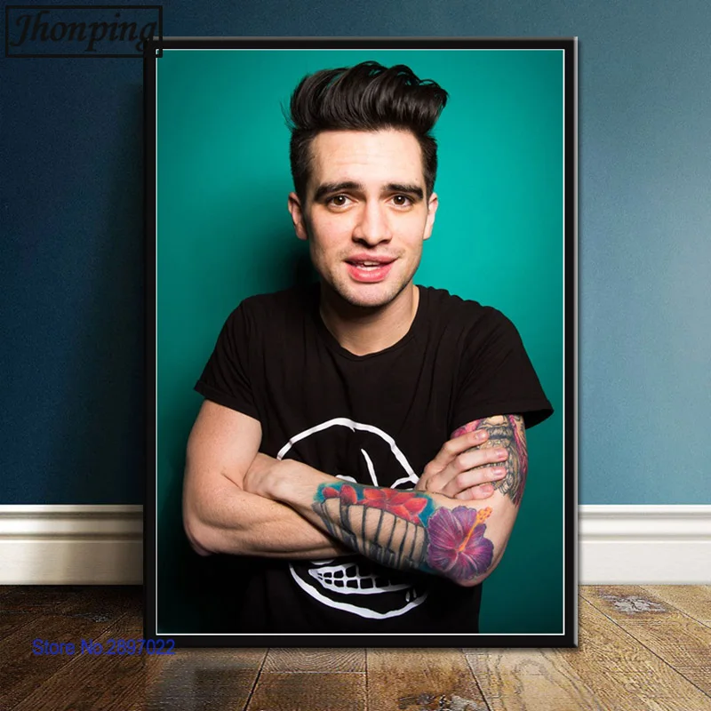 Brendon урие Panic! at the Disco Горячая музыкальный Звездный Плакаты и печать Картина
