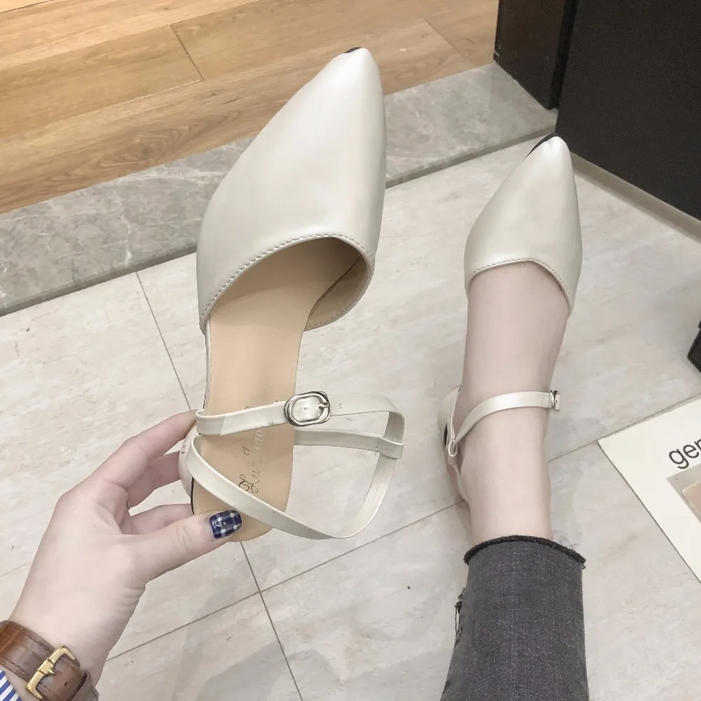 Пикантные женские туфли лодочки с острым носком модная обувь кожаные Для женщин