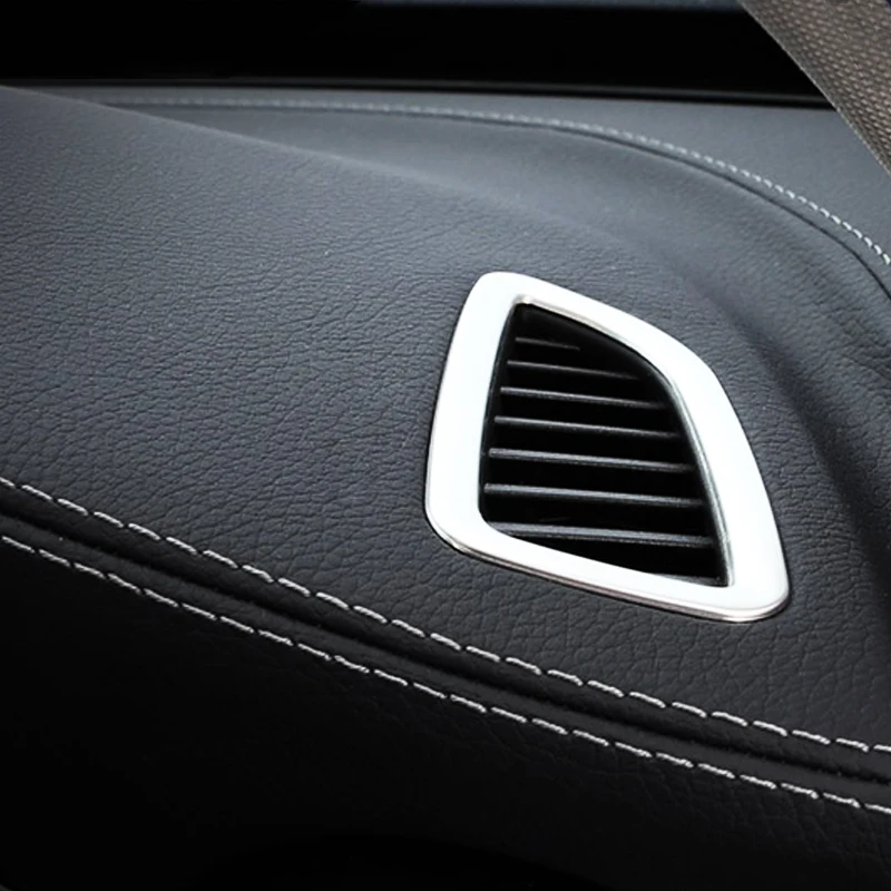 Авто стайлинг для Mercedes Benz W205 новый C-класс Нержавеющая сталь декоративная накладка на панель приборов.