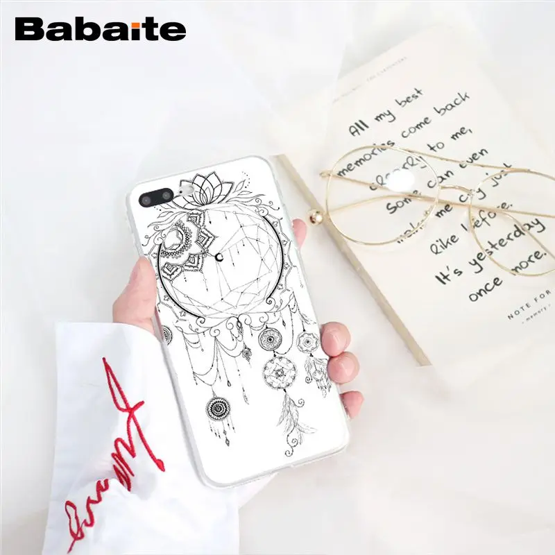 A6 Babaite Мандала чакра настаивают Йога чехол для телефона для iphone 11 Pro 11Pro Max 8 7 6 6S Plus X XS MAX 5 5S SE XR - Цвет: A6
