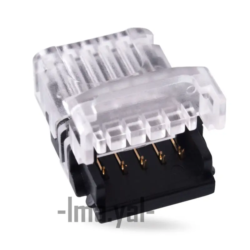 2017 2PIN 4pin 10MM 12MM Led Connector Wire For 5050 SMD RGB RGBW Single Color Strip Light | Обустройство дома