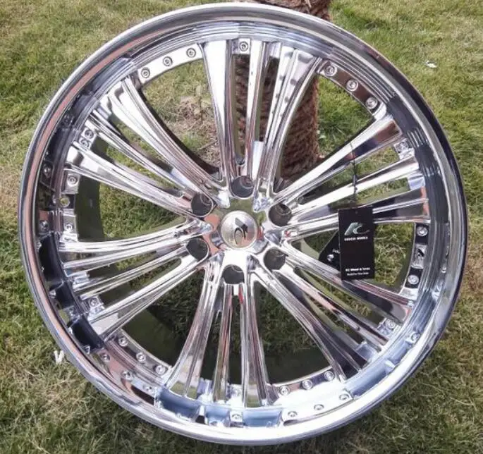 24 дюйма 24x10,0 6x139,7 хромированные Автомобильные Колесные диски из алюминиевого сплава