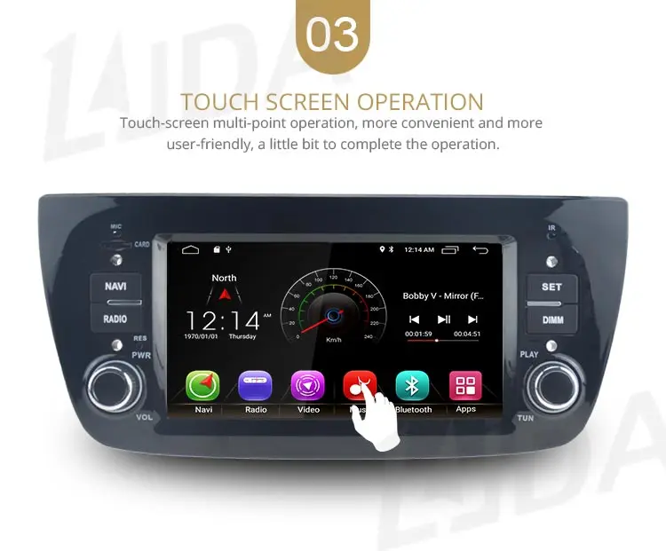 LJDA Android 10,0 автомобильный dvd-плеер для FIAT DOBLO 2010- wifi Автомобильный мультимедийный Стерео gps 1 Din автомагнитола четырехъядерный аудио стерео
