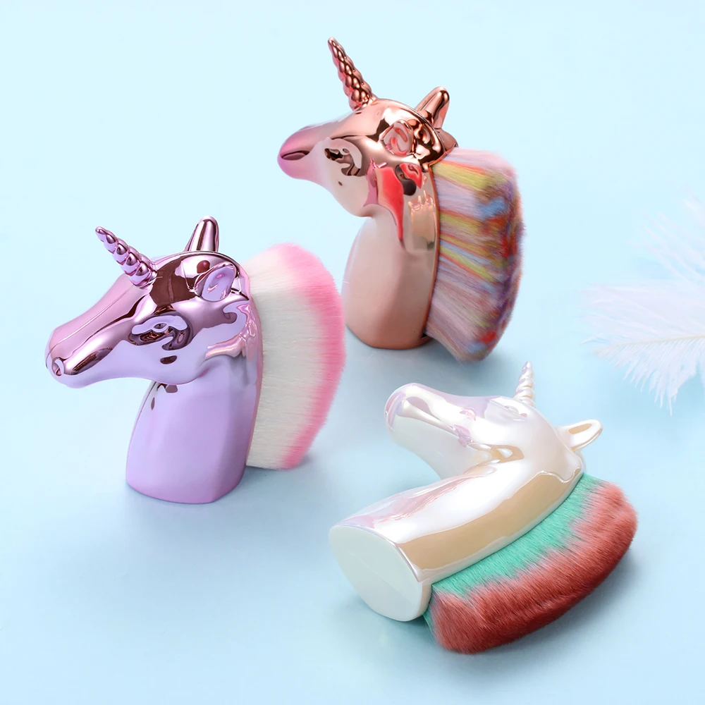 1 шт. Новая уникальная щетка для ногтей удаления пыли скраб очистки Рассыпчатая