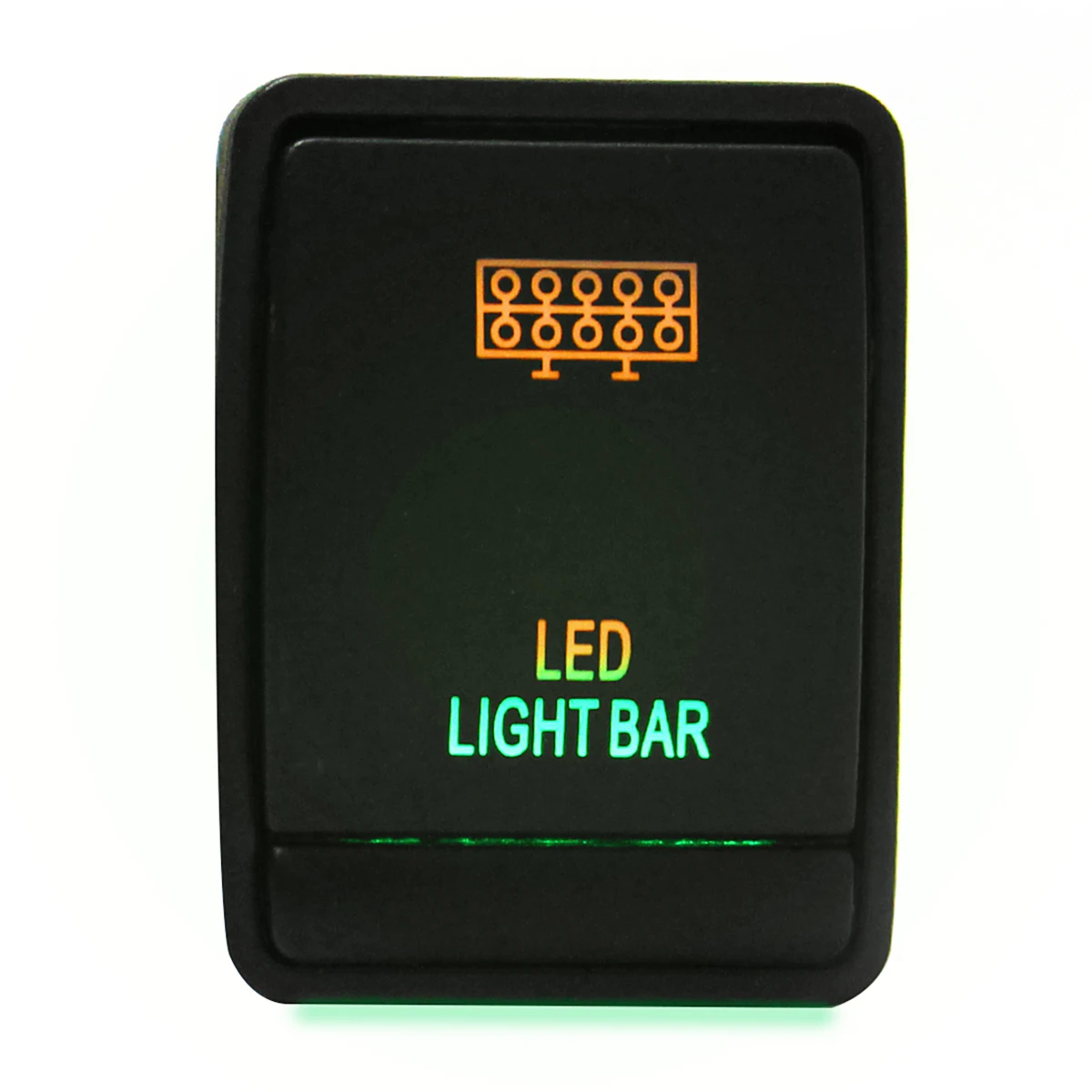 LED Light Bar 24 м пластиковый 12 В светодиодный кнопочный переключатель, светильник для вождения, панель включения выключения, тумблер для Nissan Navara NP300 Pathfinder X-Trail - Цвет: LED Light Bar