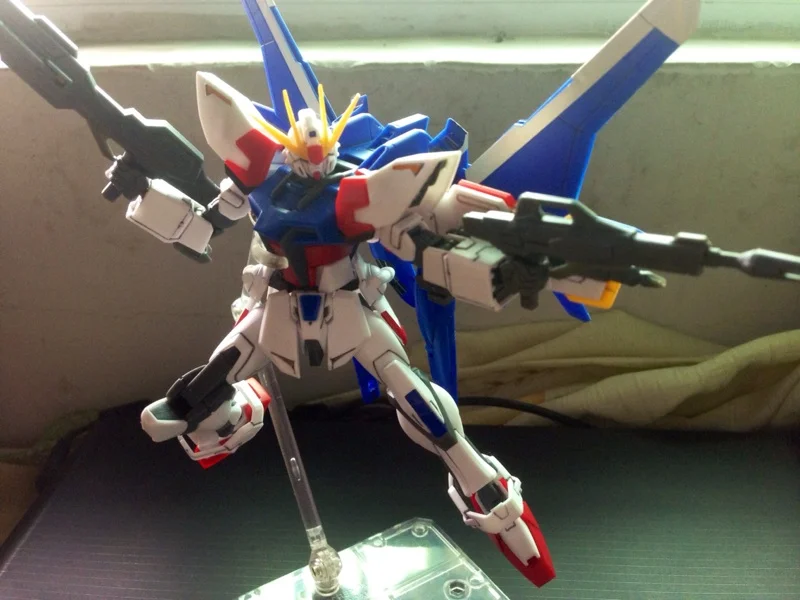 Фигурка HUIYAN 1/144 HG Build Strike Gundam в полной посылка вке пластиковая модель наборы