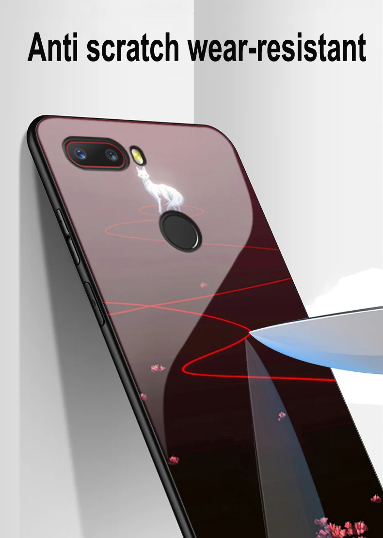 Для ZTE Nubia z17s nx595j Стекло Твердый чехол Nubiaz17s чехол для ZTE Nubia z17 s Coque закаленное стекло+ Мягкий силиконовый чехол-бампер