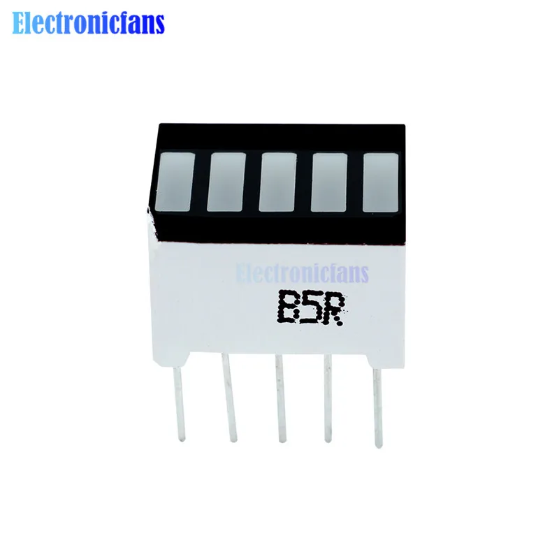 5 шт. сегментов красный цвет 1 цифра фотография для Arduino|Интегральные схемы| |