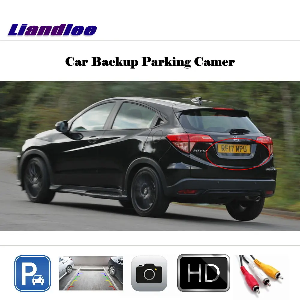 Liandlee заднего вида автомобиля Парковка Камера для Honda вариабельности сердечного