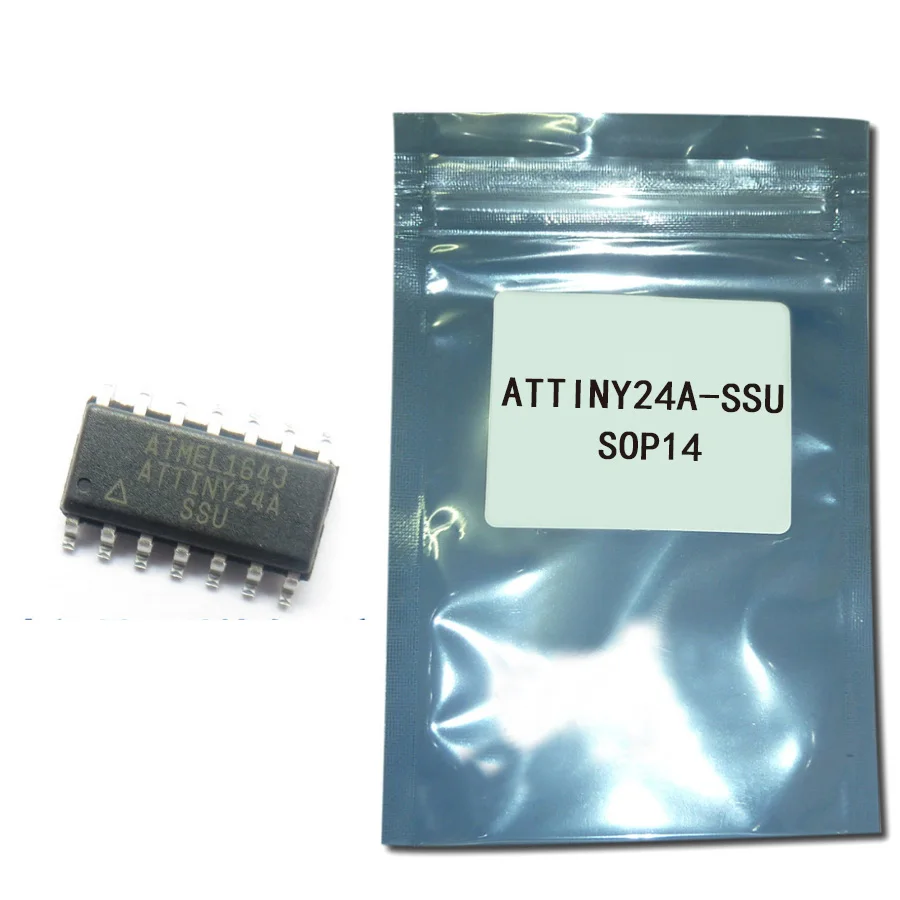 ATTINY24A-SSU СОП-14 ATTINY24 СОП новый оригинальный | Электронные компоненты и