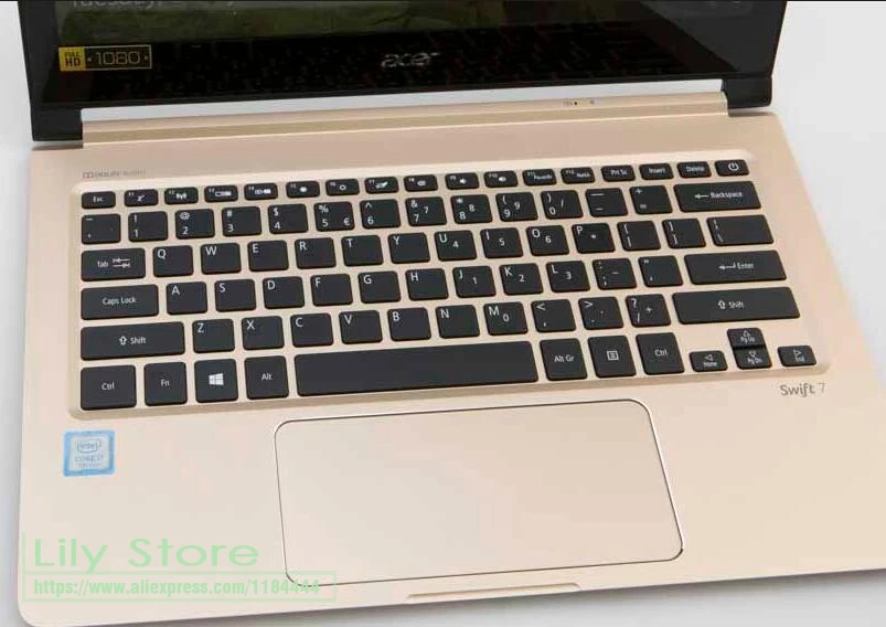 10 шт./лот ТПУ чехол для клавиатуры протектор Acer Swift 7 SF713 51 SF713|Чехлы клавиатуры| |