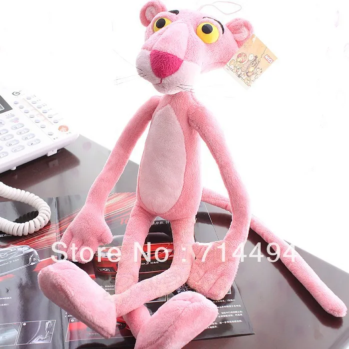 70 см 1 шт. высокое качество НИКИ подлинной розовый pinkpanther куклы плюшевые игрушки