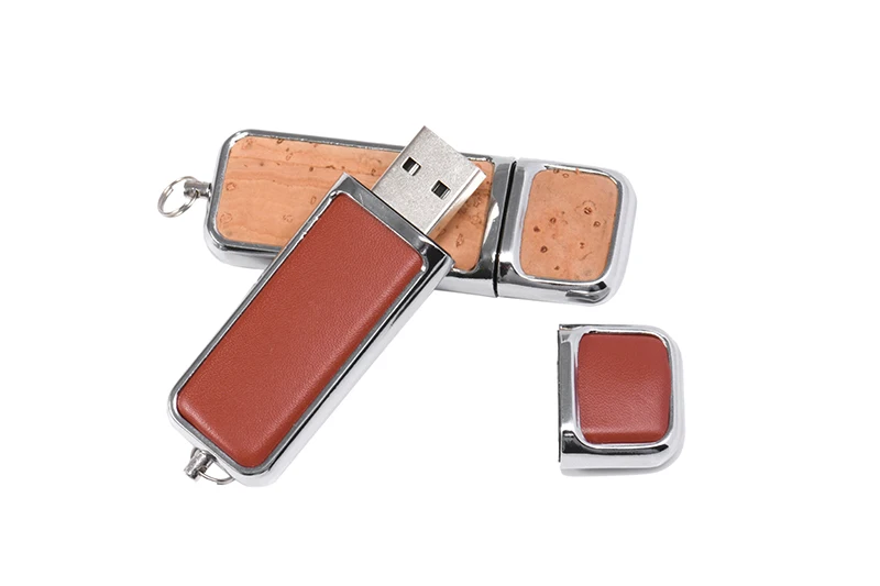 JASTER USB 3,0 с логотипом клиента, кожаный usb флеш-накопитель, металлическая коробка, флешка, 8 ГБ, 32 ГБ, коммерческая карта памяти, 4 ГБ, 16 ГБ, подарок