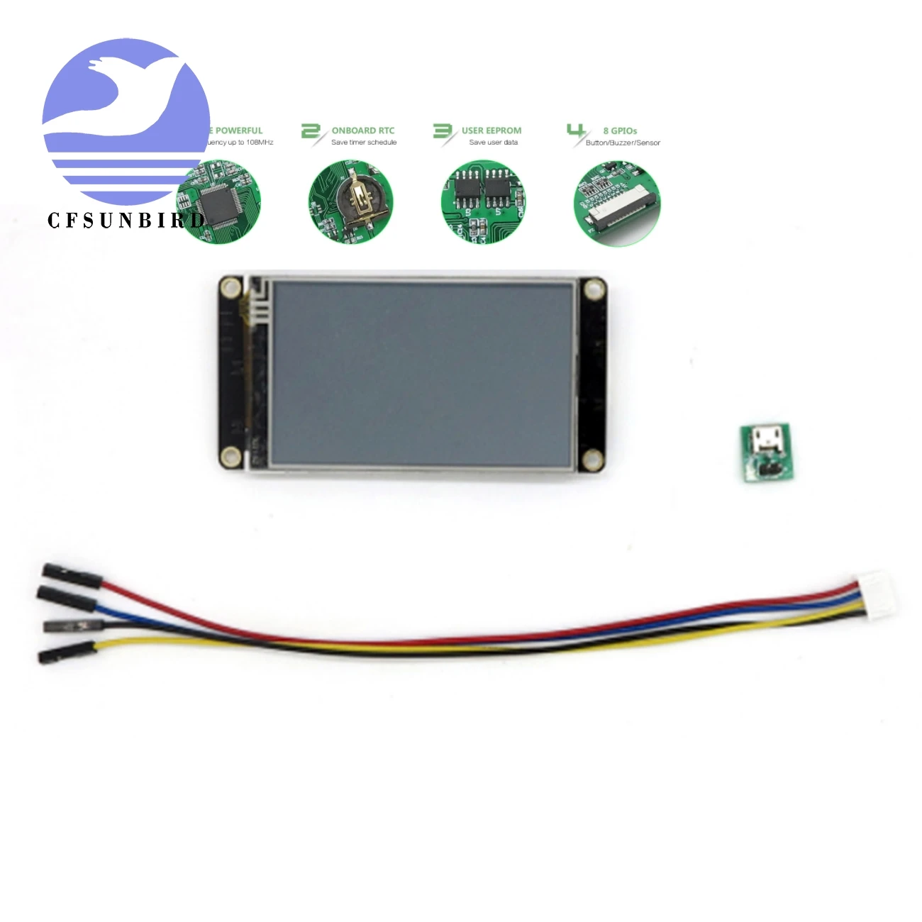 2 4 &quotNextion Enhanced HMI Интеллектуальный USART UART серийный сенсорный TFT ЖК модуль дисплей