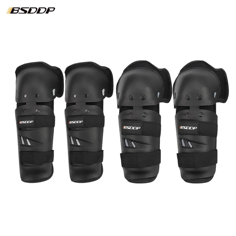 

4 pcs Motorcycle Cycling Elbow Knee Pads kneepad guard Motocross protection equipment joelheiras de Shin Guards Armors Set