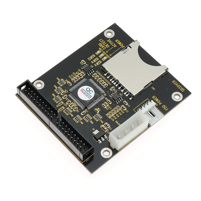 Новый SD до 3 5 &quot40Pin Мужской IDE жесткий диск адаптер карты IDE|sd card hard drive|sd sdsd to ide |