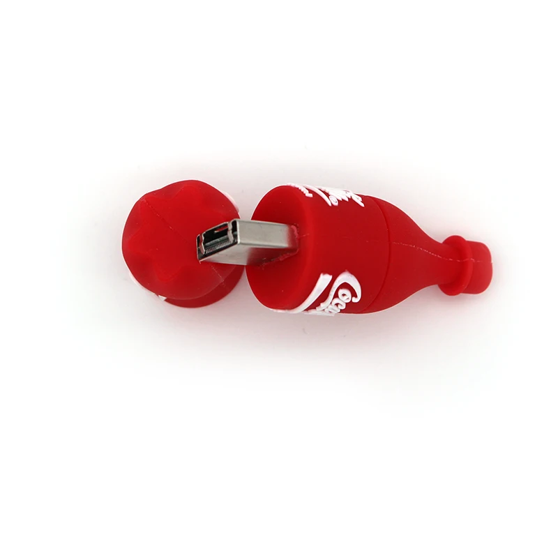 Usb флеш накопитель объемом 64Гб флэш диск творческий мультфильм напитков Бутылка