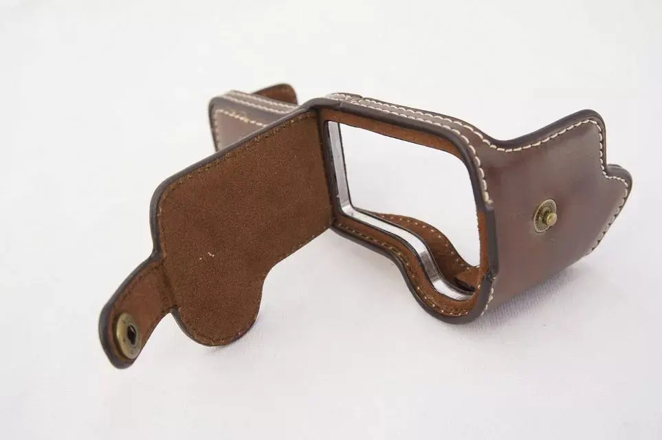 Новый чехол для камеры из искусственной кожи Canon EOS M3 EOSM3 получехол с ремешком|camera