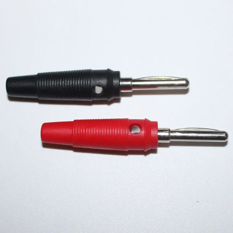 6 шт. 32A 4 мм банановый штекер медный высокотоковый изолированный Штабелируемый