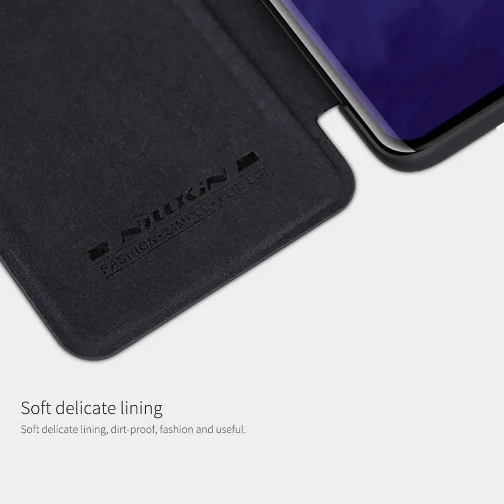 7 Pro Чехол для OnePlus 7 Pro чехол NILLKIN Qin Бизнес Флип кожаный чехол слот для карт задняя крышка для OnePlus 7 Pro Чехол Для Телефона