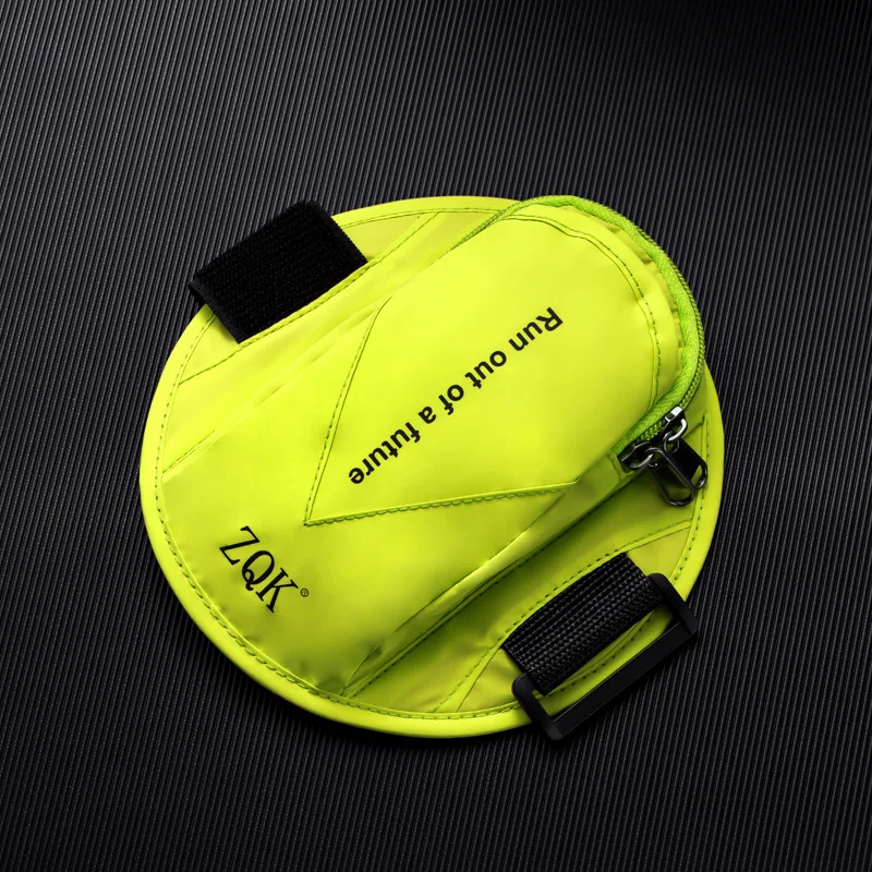YELLOW GREEN Светоотражающая водонепроницаемая Спортивная нарукавная сумка для тренажерного зала, фитнеса, бега, нарукавная сумка, держатель для мобильного телефона, Спортивная нарукавная сумка - Цвет: YELLOW GREEN