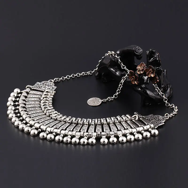 Luxury Maxi Necklace Big Bib Multi-layer Necklaces &amp Pendants Bohemian Colar Collar Vintage Statement Para Mulher | Украшения и
