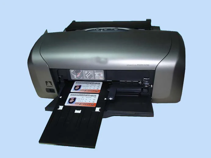 1X лоток для пластиковых идентификационных карт из ПВХ Epson R260 R265 R270 R280 R290 R380 R390 RX680
