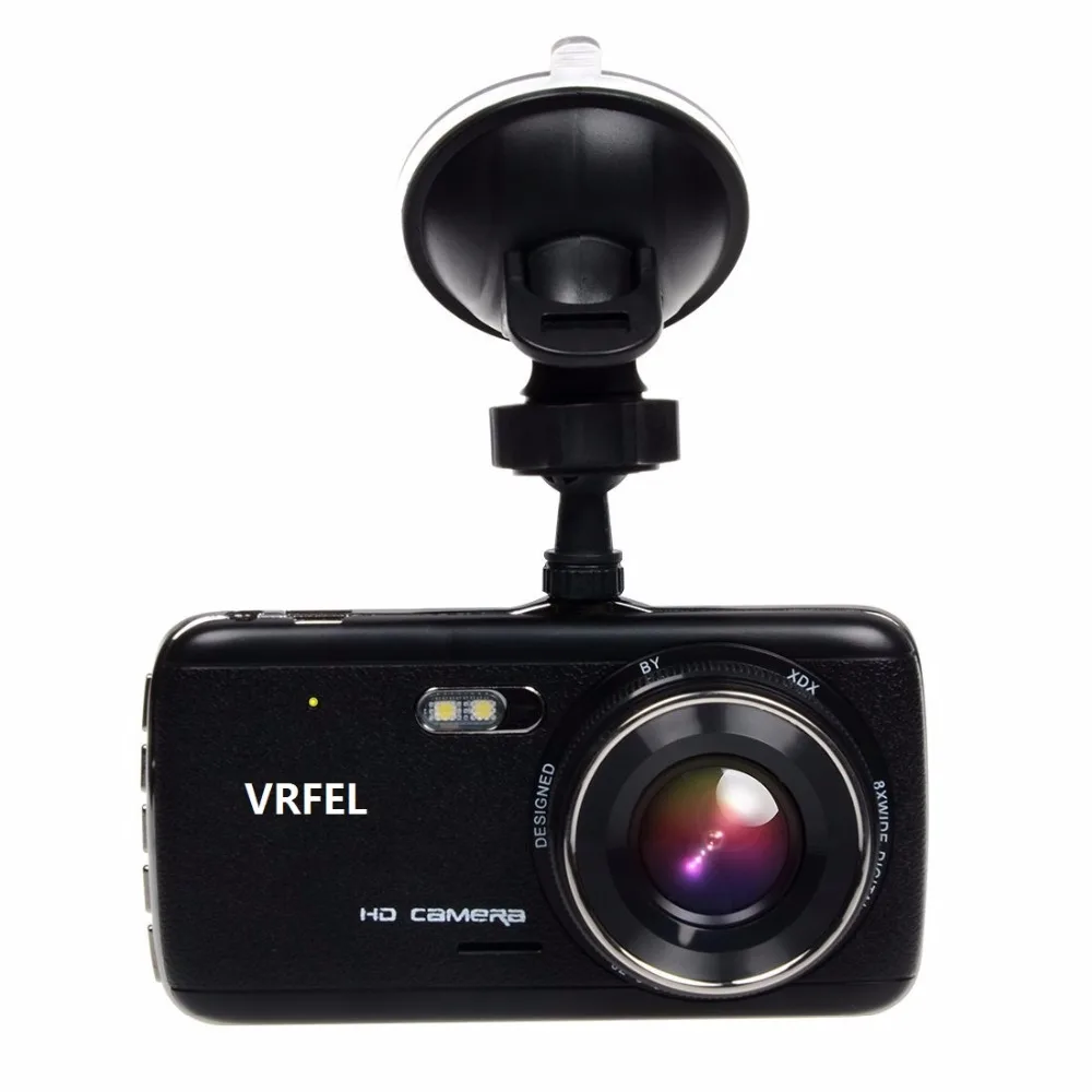 VRFEL Car DVR Camera Dual Lens with LDWS ADAS Rear view Support Front Distance warning Full HD 1080P 170 car dvrs dashcam | Автомобили и