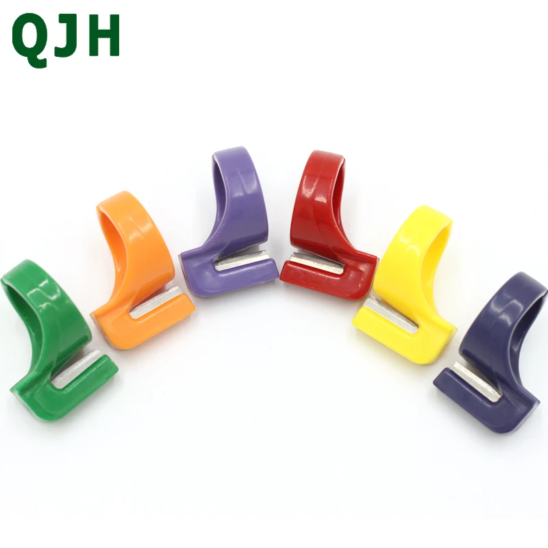 

New product 3PCS sewing tool Finger Thimbles Ring Protector Plastic Sewing Handmade Craft Tool 3 Colors RX122