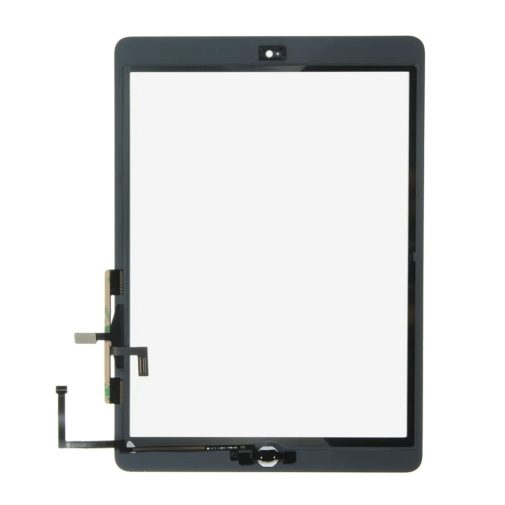 Для iPad 5 для Air 1 сенсорный экран A1474 A1475 A1476 дигитайзер стекло объектив IC с домашней