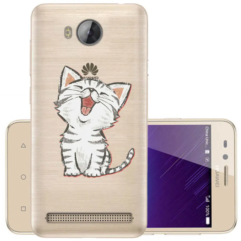 AHHMFE Чехол-книжка с диагональю 4,5 дюйма для huawei Y3 II, чехол, мягкий силиконовый защитный чехол для телефона, чехол для huawei Y3 II Y3II Lua-L21, чехол для LUA-U22 - Цвет: AHHMFE