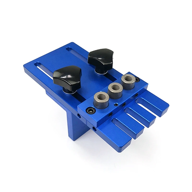 

3 in 1 Drilling locator 08450 drilling guide kit Woodworking tool DIY Woodworking Joinery High Precision Dowel Jigs Kit