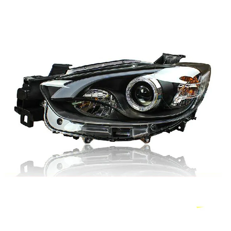 Новый светодиодный прожектор Eagle Eyes DRL Bi xenon для Mazda CX 5 2013 2015|headlights for|lens headlighteagle eye led