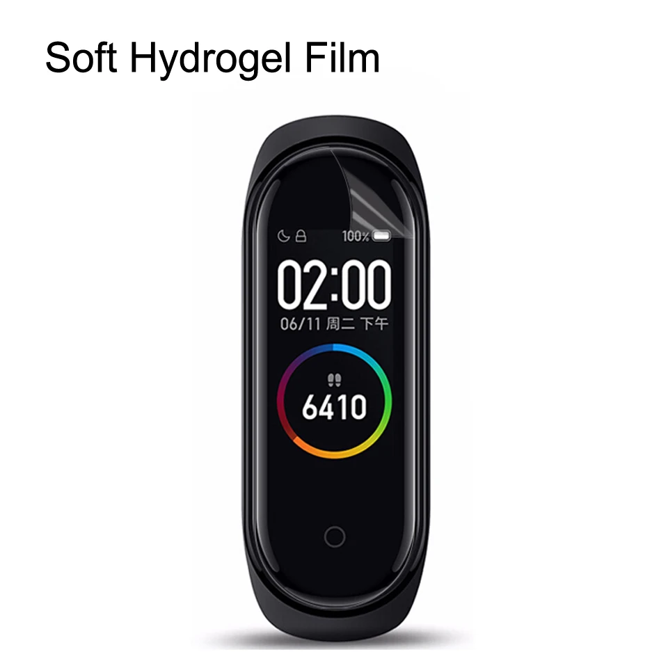 5 шт. Защитная пленка для экрана Xiaomi Mi Band 4 3 Pro ТПУ Гидрогелевая защитная защита от
