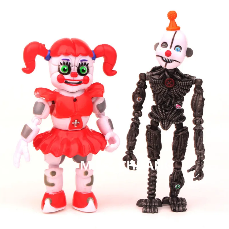 5 шт./лот Five Nights at Freddy's Mike Springtrap Phantom Freddy Puppet Foxy Chica ПВХ фигурка Коллекционная