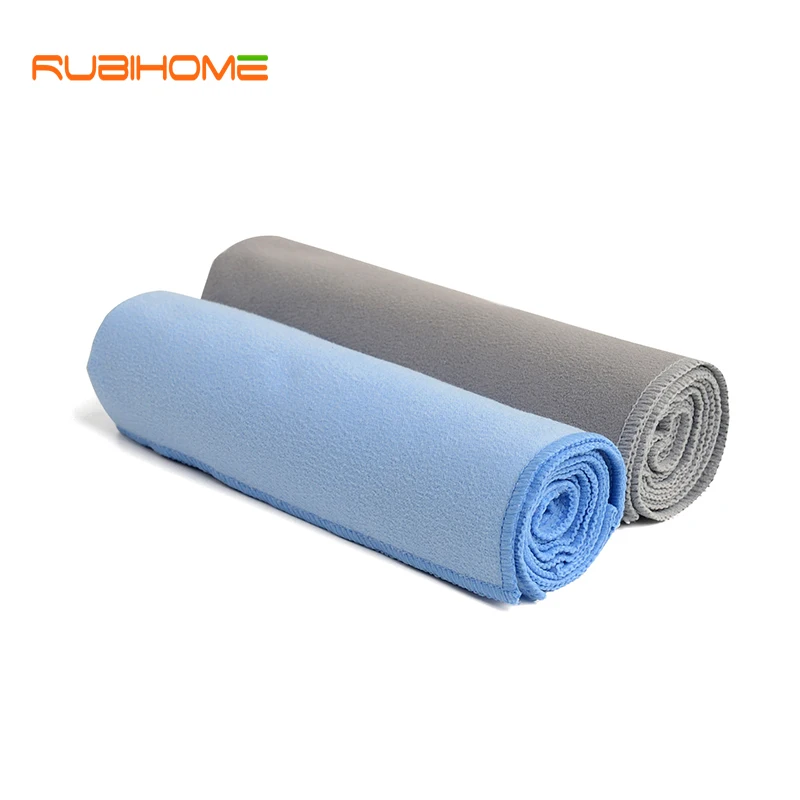 Оптовая продажа (2 шт./лот) однотонные большие пляжные спортивные полотенца для