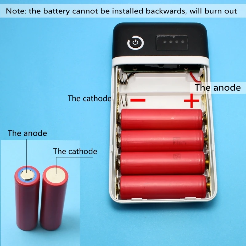 3 6 В 5 в 9 12 Мобильный блок питания USB 6x18650 зарядное устройство адаптер DIY 18650