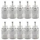 Areyourshop распродажа, высокое качество, 10 шт. разъем UHF папа PL259 припой RG8 RG213 LMR400 7D-FB кабель с серебряным покрытием