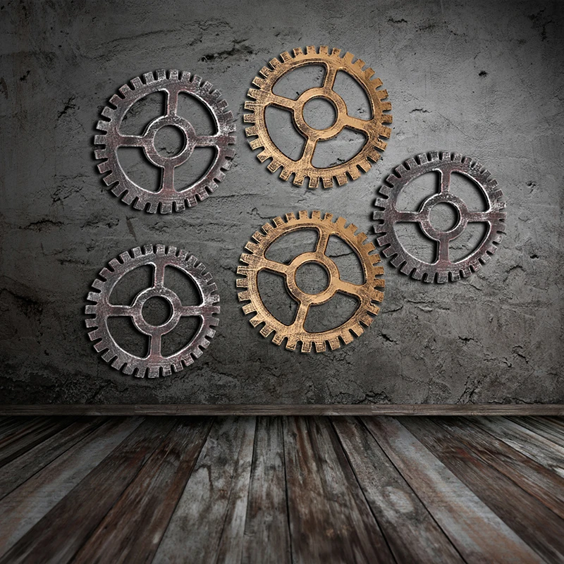 2 вида цветов трёхмерные Ретро промышленные ветрозащитные настенные наклейки