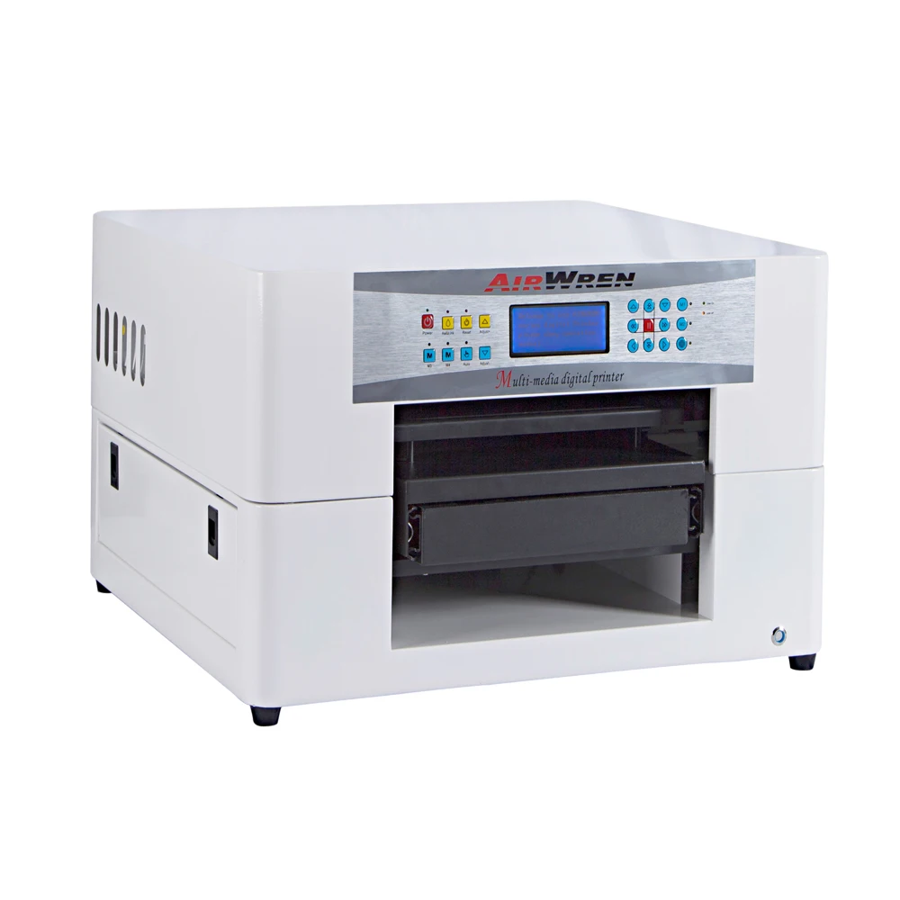 A3 Size 6 Color T-shirt Printer Digital Textile Printing Machine fotr DIY Logo Printing Can Customzie Tray